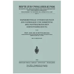 Mittelmeier:Experimentelle Untersuchung, Fachbücher von H. Mittelmeier