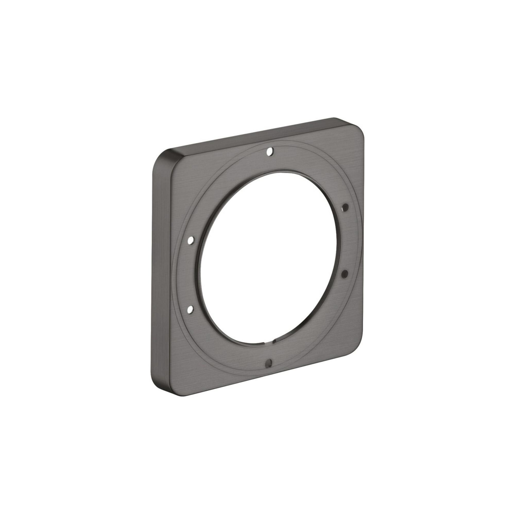 hansgrohe Verlängerungsrosette iBox 172x172mm, brushed black chrome (98860340)