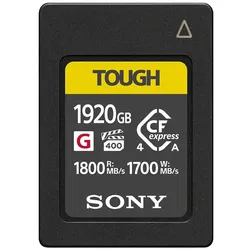 Sony CFexpress 1920GB TypA 1800/1700 MB/s Speicherkarteabzgl. 150 EUR Cashback