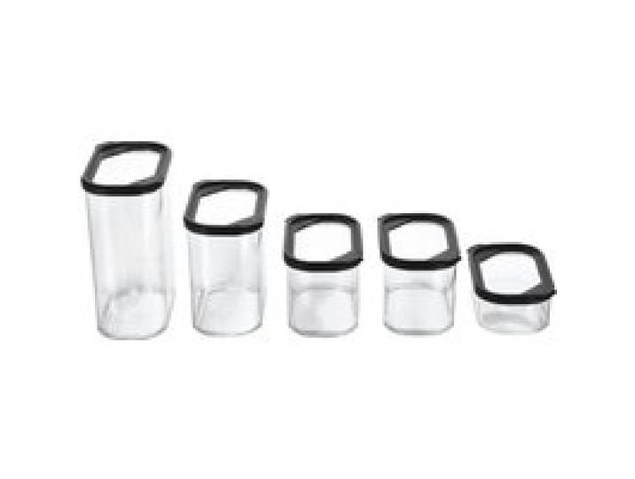 SILVERCREST® Set de boîtes de conservation (Set 4 tailles/noir)