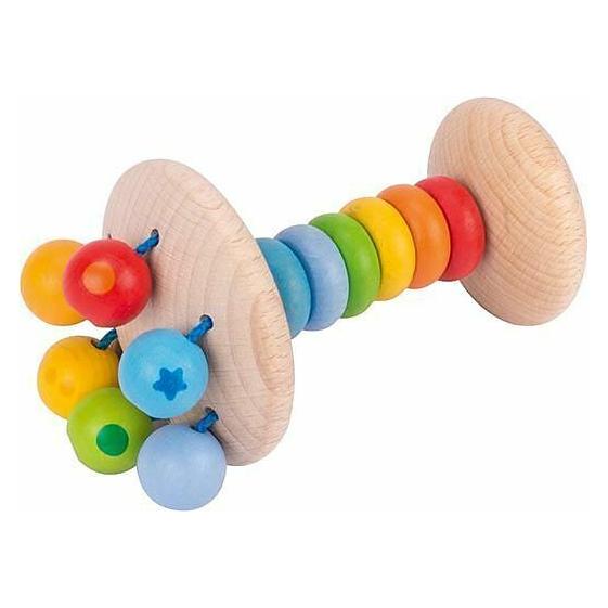 Goki Greifling Elastik Stielrassel Regenbogen (65328)