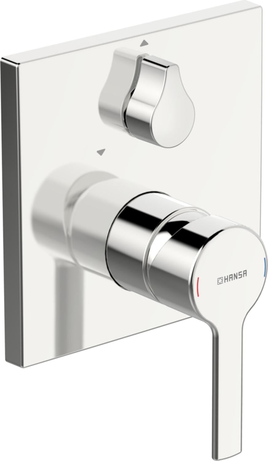 Hansa Hansaronda functionele badmengkraan met decoratieve doucheset, éénhendelbediening, chroom