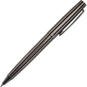 Hörner Kugelschreiber Urban 1001, Gehäuse schwarz, Metall, Schreibfarbe schwarz