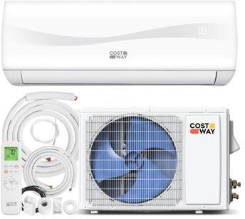 Costway Blast Series 9100 BTU 20.5 SEER2 115V Mini Split Air Conditioner with Heat Pump