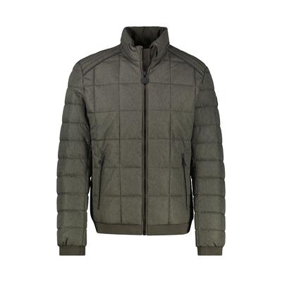 Steppjacke LERROS "Steppjacke in Woll-Optik", Herren, Gr. 3XL, braun (middle braun), 100% Polyester, Jacken Steppjacke