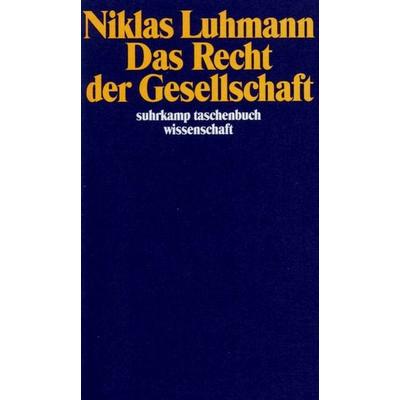 Das Recht der Gesellschaft, Taschenbuch von Niklas Luhmann, Suhrkamp, 978-3-518-28783-5