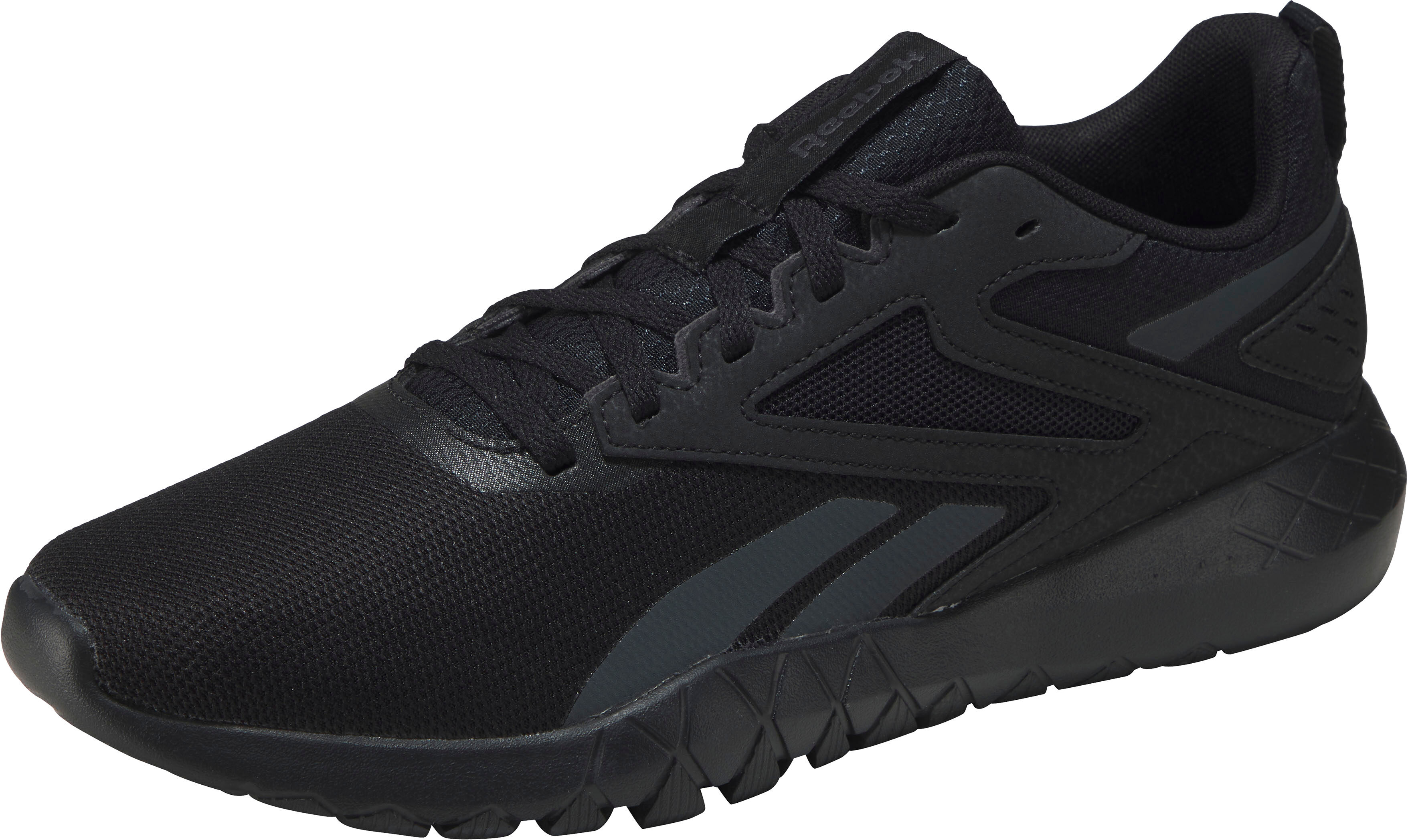 Trainingsschuh REEBOK "FLEXAGON ENERGY TR 4", Herren, Gr. 42, schwarz, Synthetik, Textil, Schuhe Trainingsschuh, ideal für Gym und Fitnessstudio schwarz 42