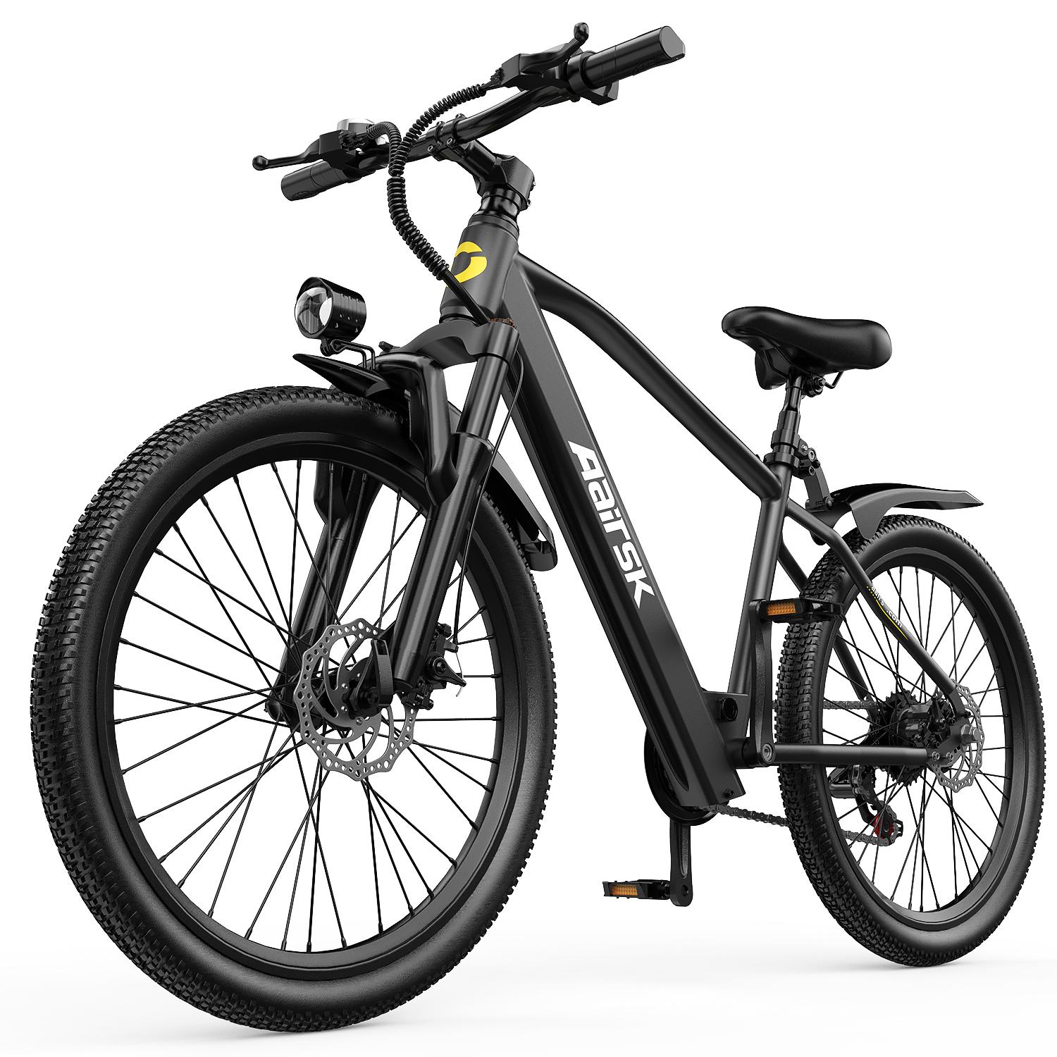 GT300 26 Zoll Elektro-Mountainbike - 250W, 36V 10Ah Lithium-Ionen-Akku, luftgefüllte Geländereifen, LCD-Multifunktionsdisplay 150kg