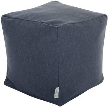 Majestic Home Goods Wales Indoor Ottoman Pouf Cube