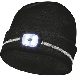 Gebol 700006 Haube LED m. Reflektionsstr., sw