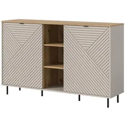 Sideboard   ¦ creme ¦ Maße (cm): B: 154 H: 95