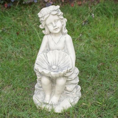 Abrihome "Modern 9.84"" Magnesium Oxide Sculpture"