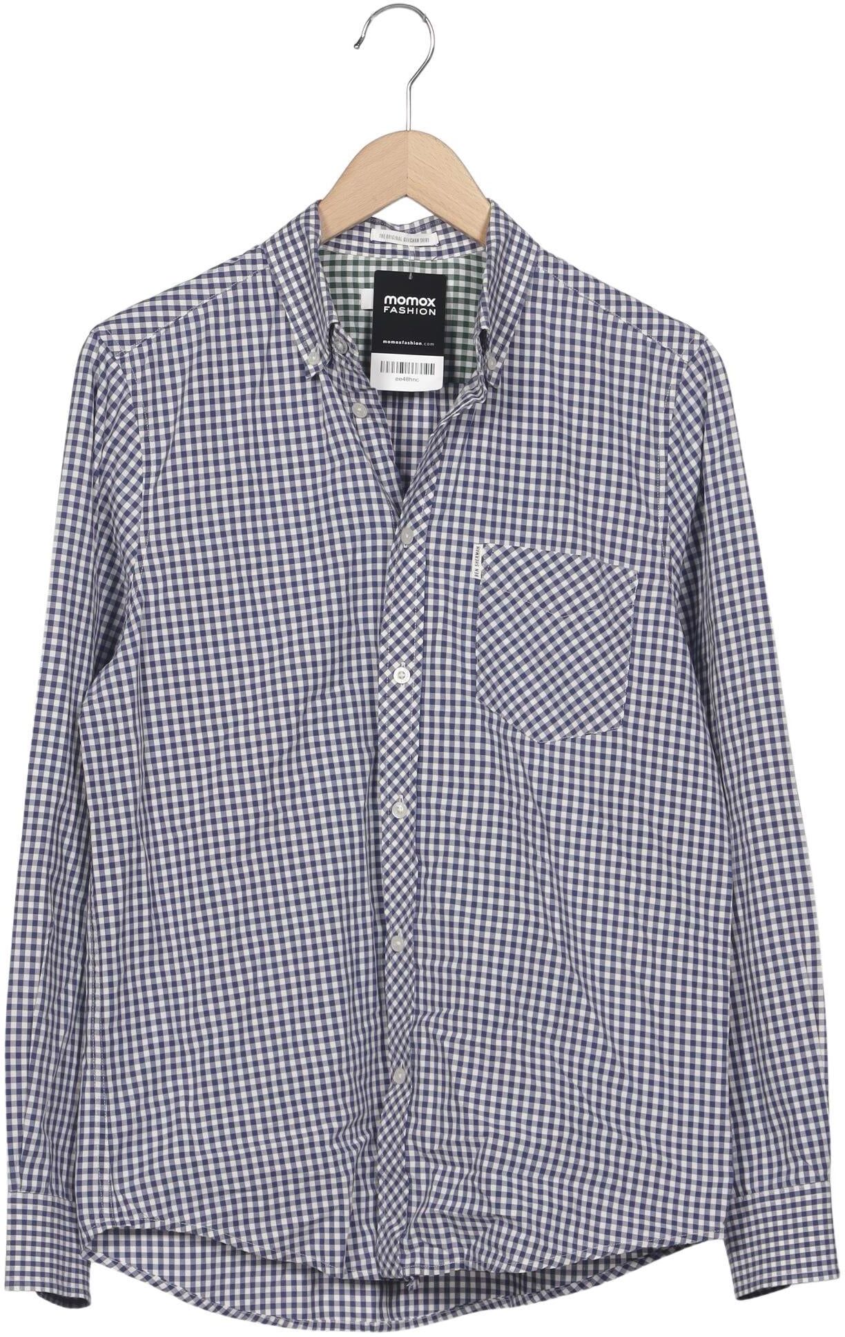 Ben Sherman Herren Hemd, Mehrfarbig, Gr. M, Baumwolle - Second Hand