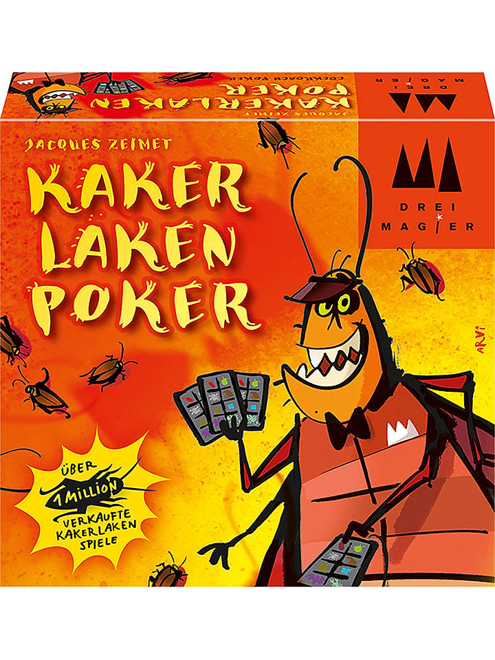 Schmidt Spiele Kartenspiel "Kakerlakenpoker" - ab 8 Jahren - onesize