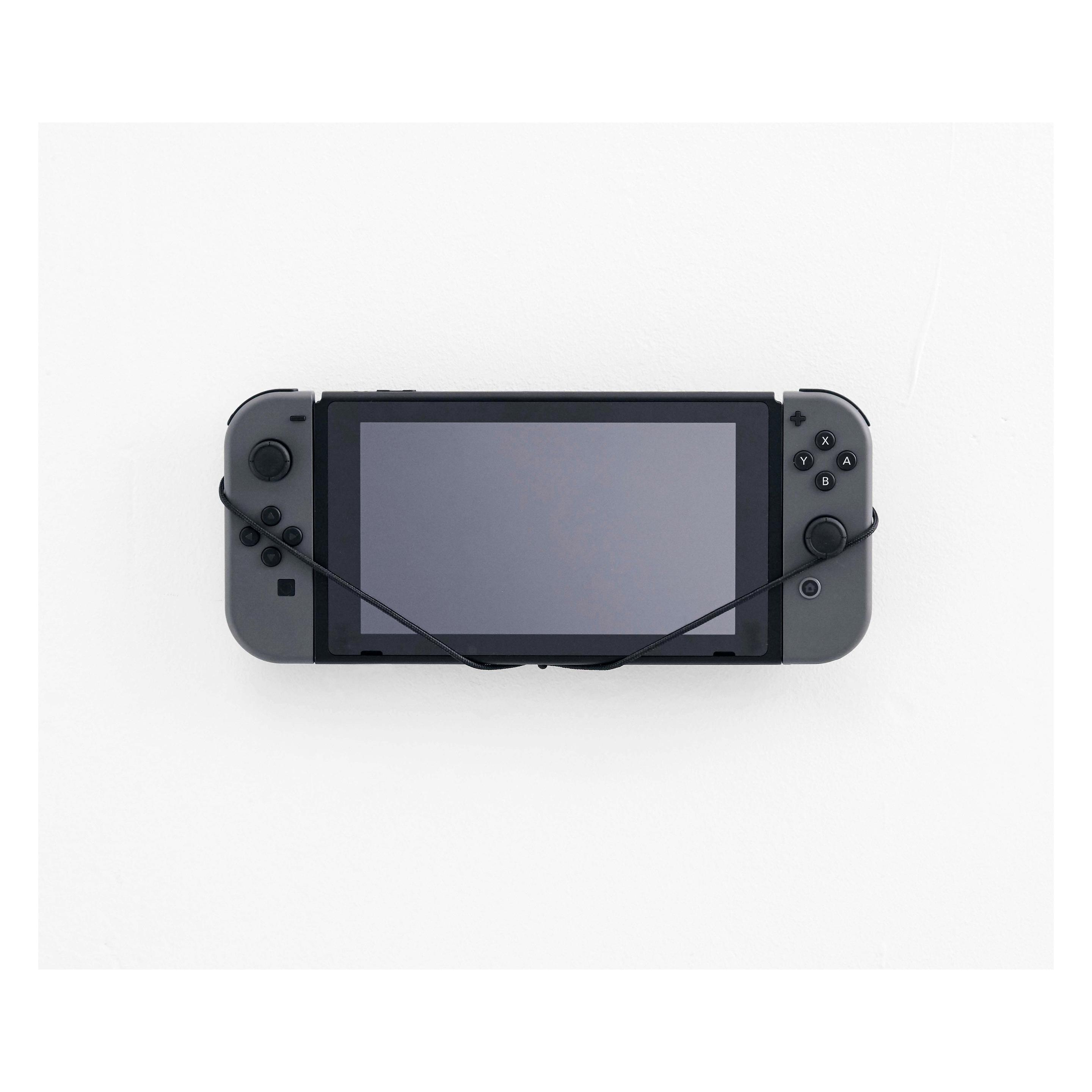 Floating Grip Nintendo Switch Console wall mount by, Black (Switch) (368048)