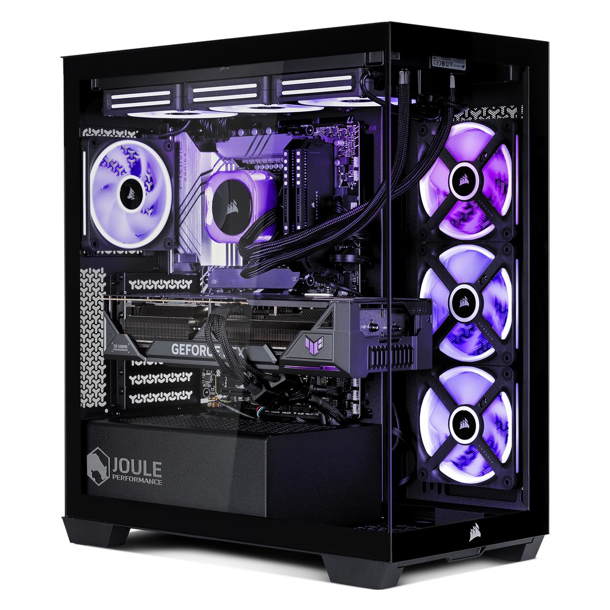 Joule Performance High End Gaming PC ICUE LINK (4000 GB, 64 GB, AMD Ryzen 7 9800X3D, GeForce RTX 5090) (L1134559-COR35X-B-251)