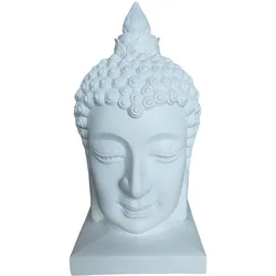 Relaxdays, Deko Figuren + Skulpturen, Buddha-Kopf