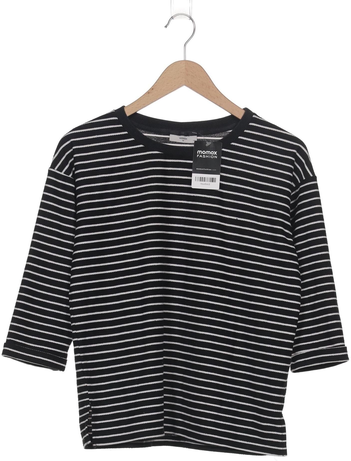 Minimum Damen Pullover, Schwarz, Gr. XS, Synthetik / Baumwolle - Second Hand