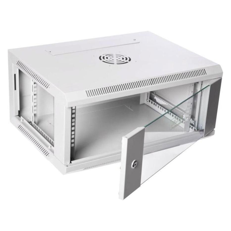 Digitus DN-W19 04U/450 Szafka wisząca 19 4U 600x450 RAL7035 (10.87 HE, 19 Zoll Rack) (DN-W19 04U/450)
