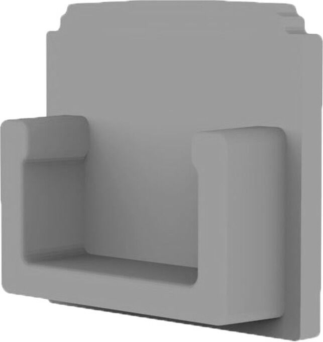 Isoled Endkappe E208 Für Led Trockenbau T-Profil 14, 1stk