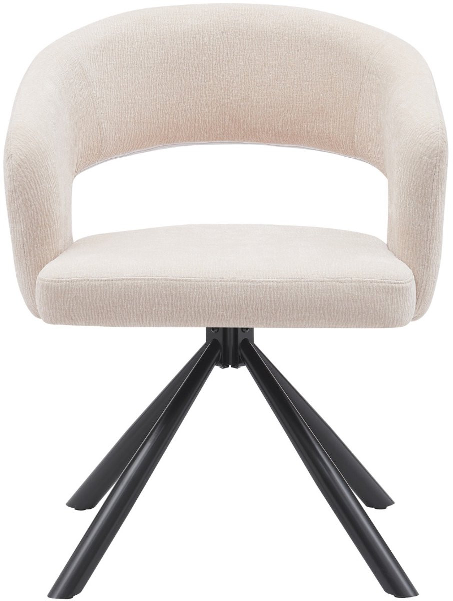 DÉJA Living Eetkamerstoel Elle - Beige - Set van 2