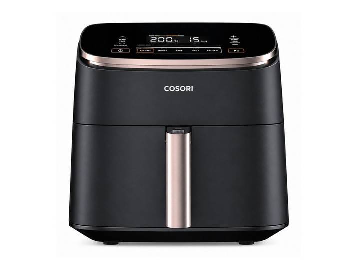 Cosori Heißluftfritteuse COSORI CAF-DC602-KEUR, Kabellose Heißluftfritteuse mit voreingestellten Programmen