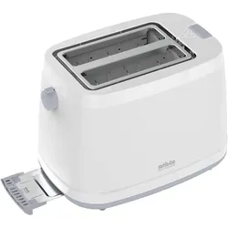 Silva Homeline TA 2302 Toaster mit Brötchenaufsatz Weiss, Toaster, Weiss
