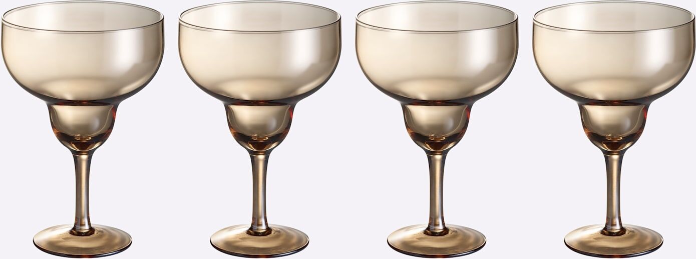 Gläser-Set, transparent, B:11,5cm H:17cm, Glas, Trinkgefäße