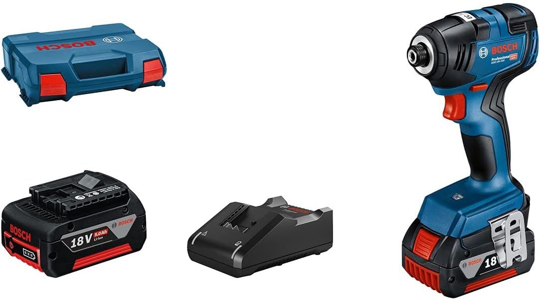 Bosch Professional 18V System Cordless Impact Driver GDR 18V-200 (max. Torque of 200 Nm)