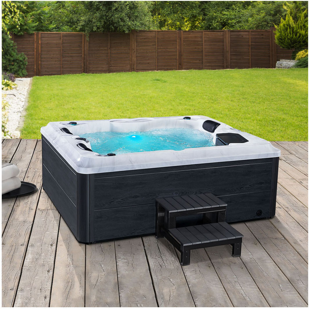 ARTSAUNA Whirlpool »Oasis«, mit 31 Massagedüsen, LED-Lichtspiel, 620 l