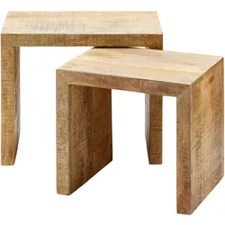 Beistelltisch Naturfarben
