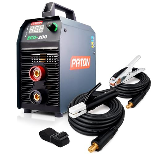 PATON ECO-200 200A Elektrodelasser – Inverter 230V MMA/ARC professionele set voor handmatig lassen met digitale technologie