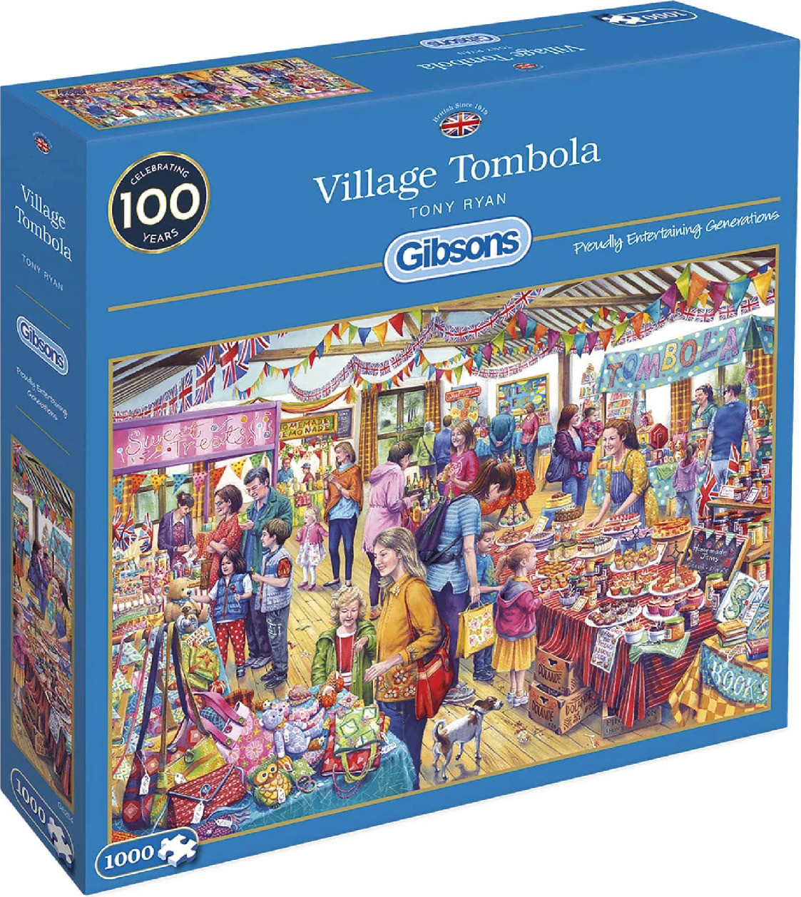 Gibsons Puzzel Dorpsloterij 1000 stukjes