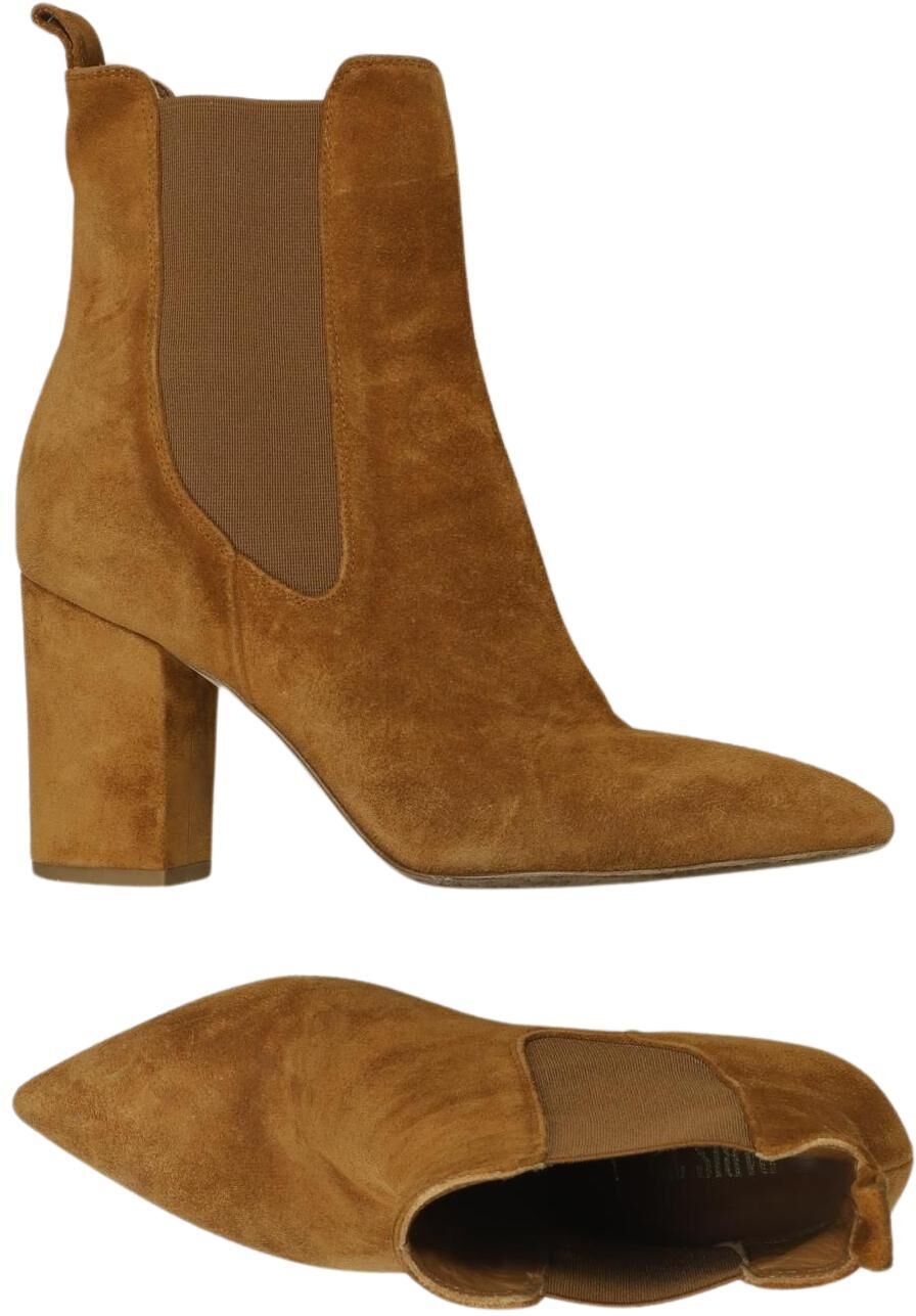 Paris Texas Damen Stiefelette, Braun, Gr. EU 37.5, Leder - Second Hand