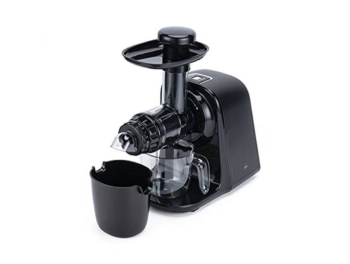 Wilfa JUICEMASTER FRESH Slow Juicer Entsafter – kompakt und leistungsstark, geräuschloser Betrieb, schwarz SJ1B-500
