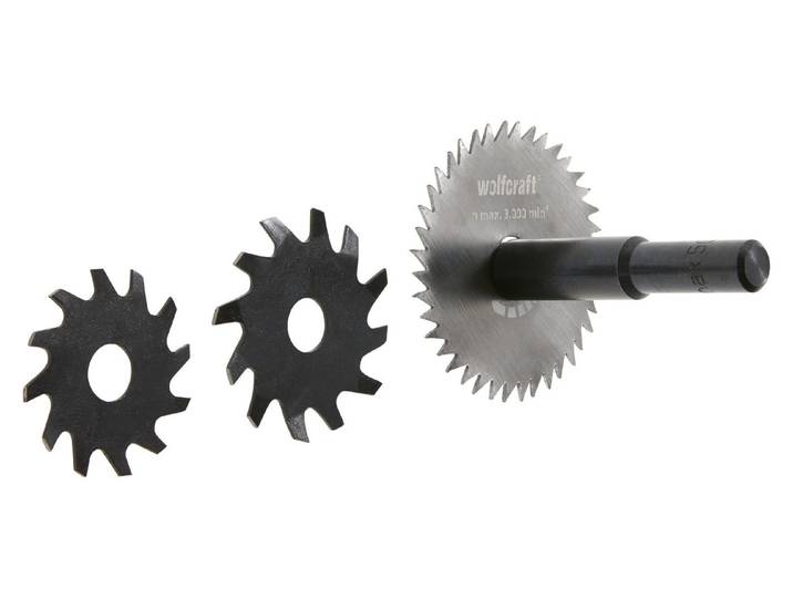 Wolfcraft Universal-Fräsersatz 35 × 2.5 mm