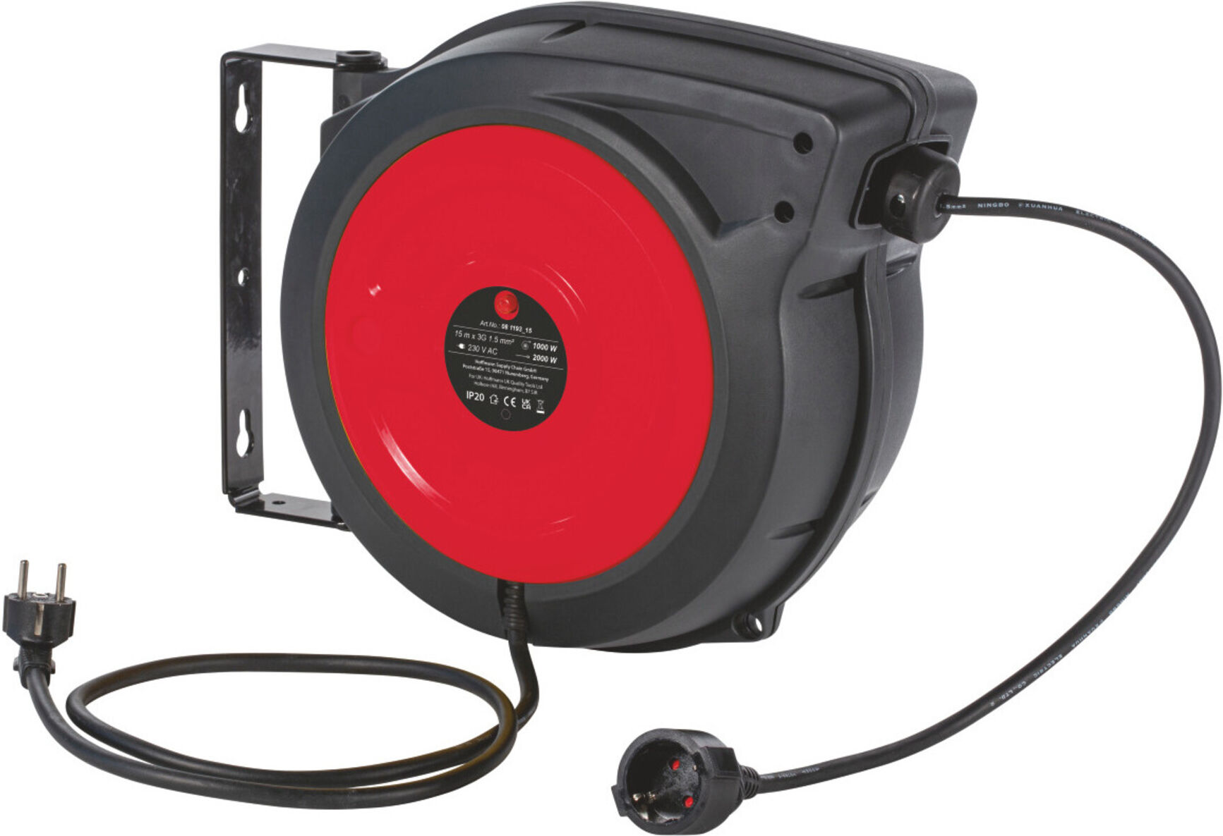 HOLEX Automatischer Kabelaufroller, Typ: 15 (081193 15)