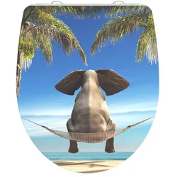 Duroplast  HG WC-Sitz HAPPY ELEPHANT