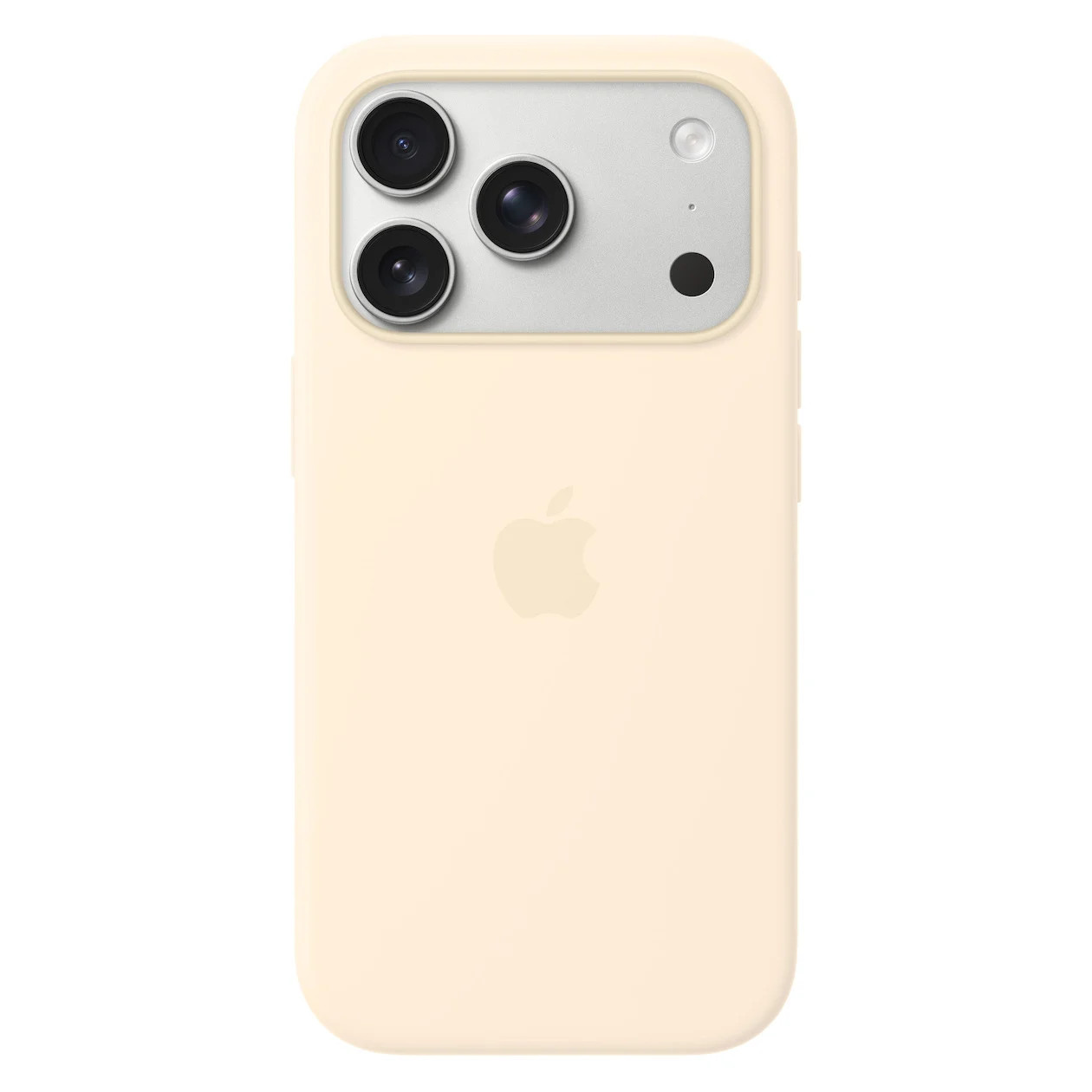 Apple iPhone 17 Pro Silicone Case met MagSafe - Beige