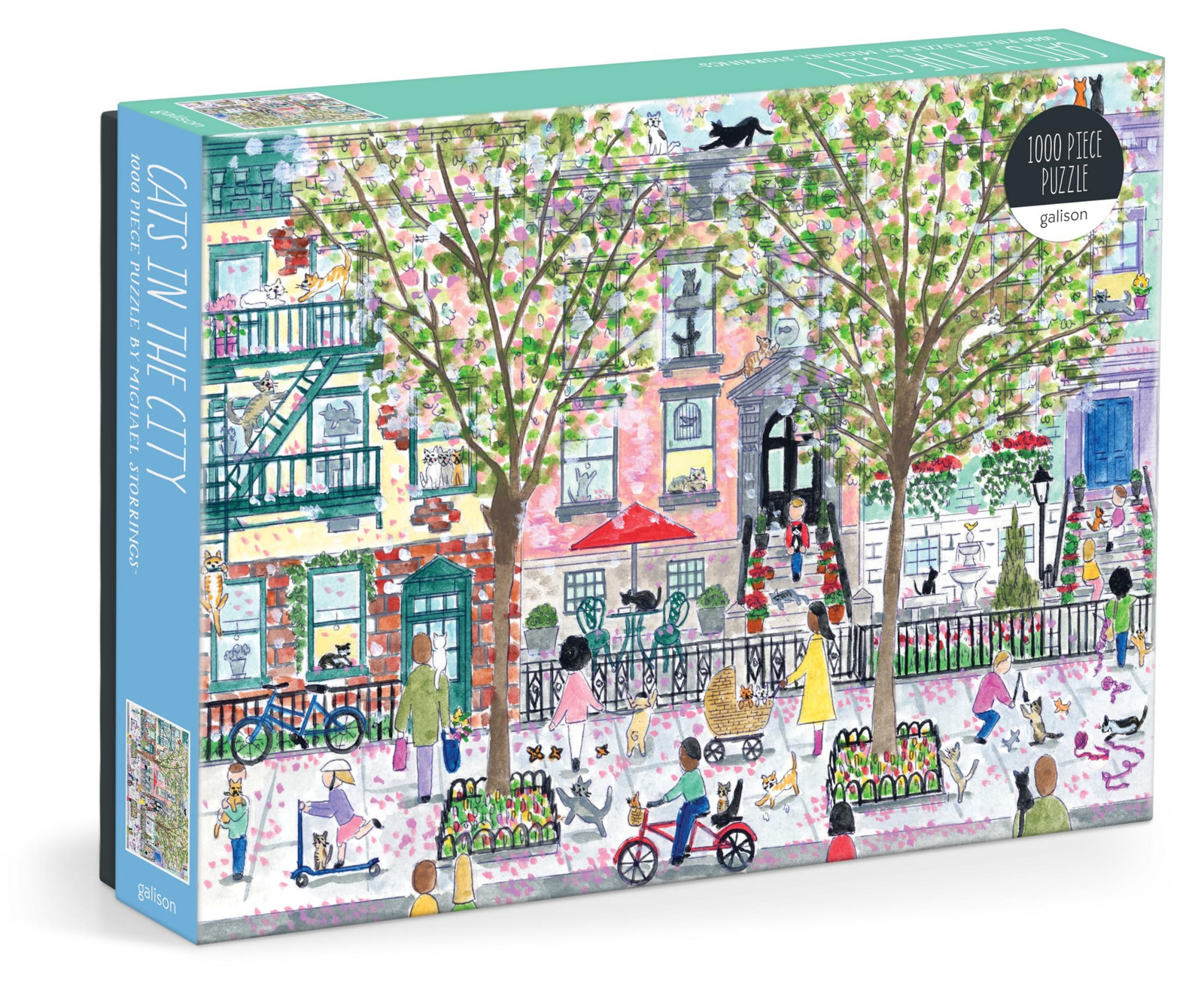 Michael Storring Puzzel Cats In The City met 1000 stukjes