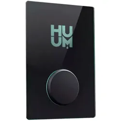 HUUM UKU-Bedienfeld GLAS, Schwarz (ohne Netzteil, UKU Steuerung zusätzlich erforderlich)
