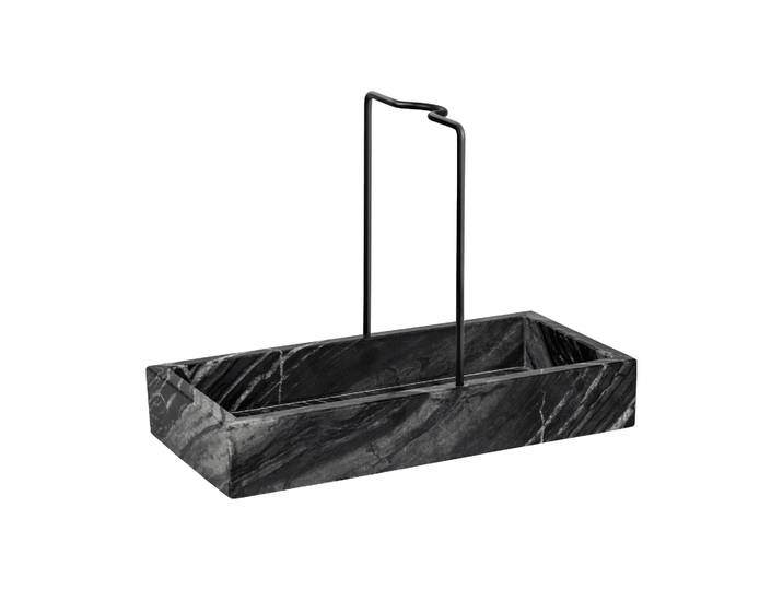 Mette Ditmer Rangement d évier Marble 12x23,5 cm Black-grey'