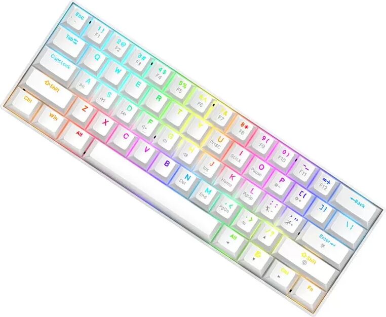 INF 61-Tasten Bluetooth Tri-Mode RGB Mechanische Tastatur - Tea Switches