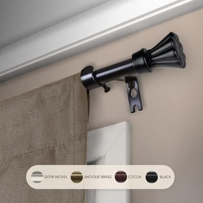 InStyleDesign Drais Curtain Rod 5/8-inch dia.