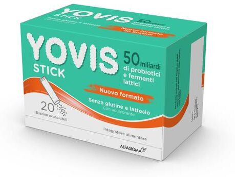Yovis Stick Integratore Fermenti Lattici e Probiotici per Intestino 20 Stick