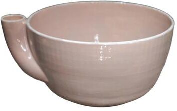 KitchenNation Stoneware Vortex Fruit Washing Bowl Self Rinsing Berry Washing Bowl & Rinse Colander pink