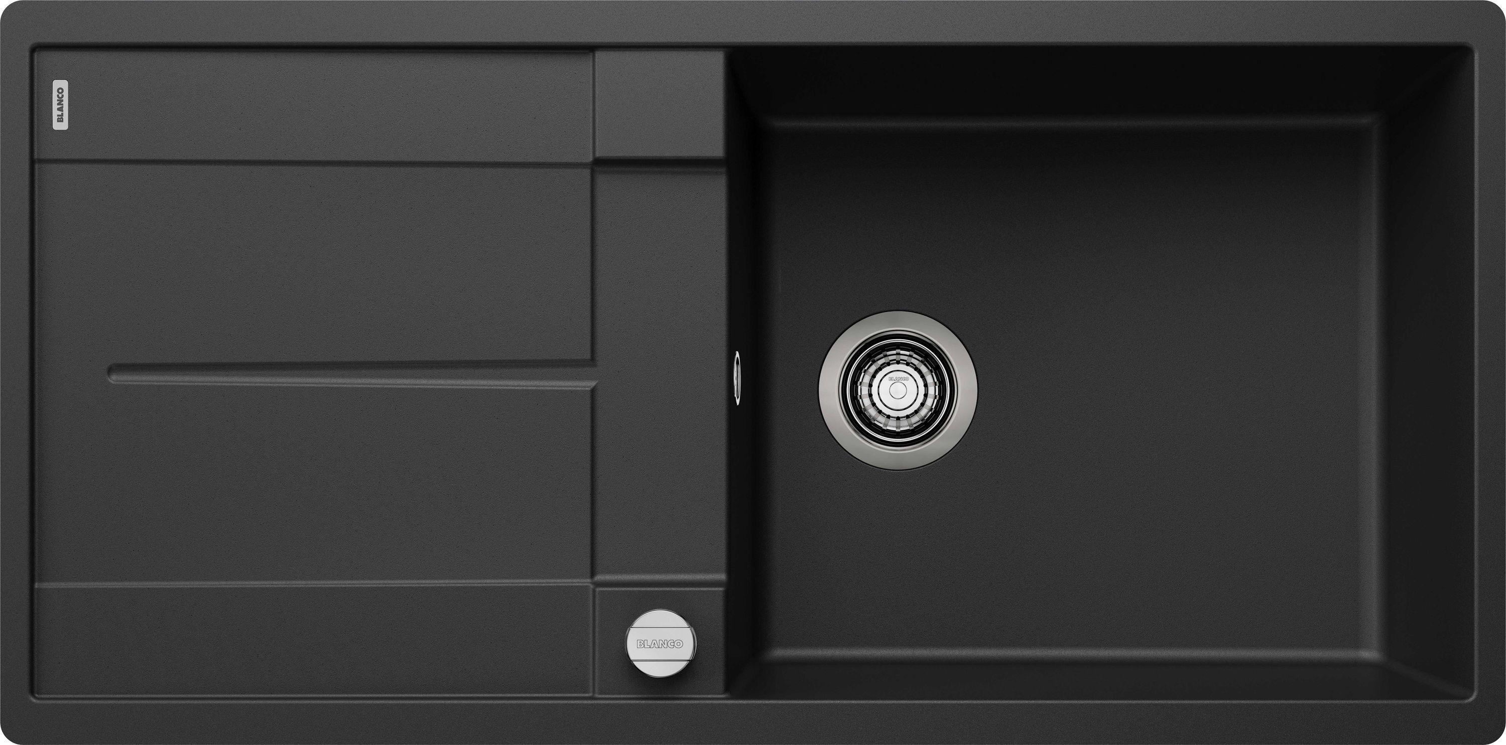 Spüle Blanco METRA XL 6 S-F 990 x 490 mm schwarz 525933