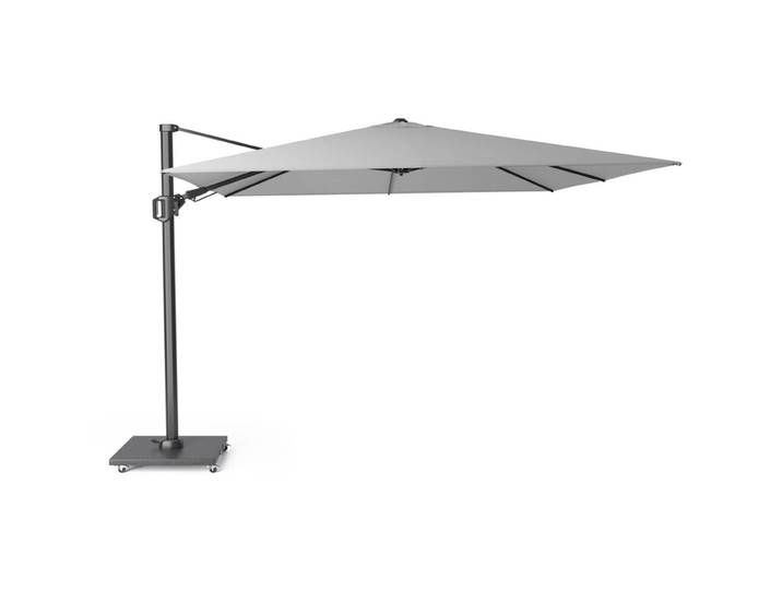 Challenger T² zweefparasol 300x300cm Light Grey