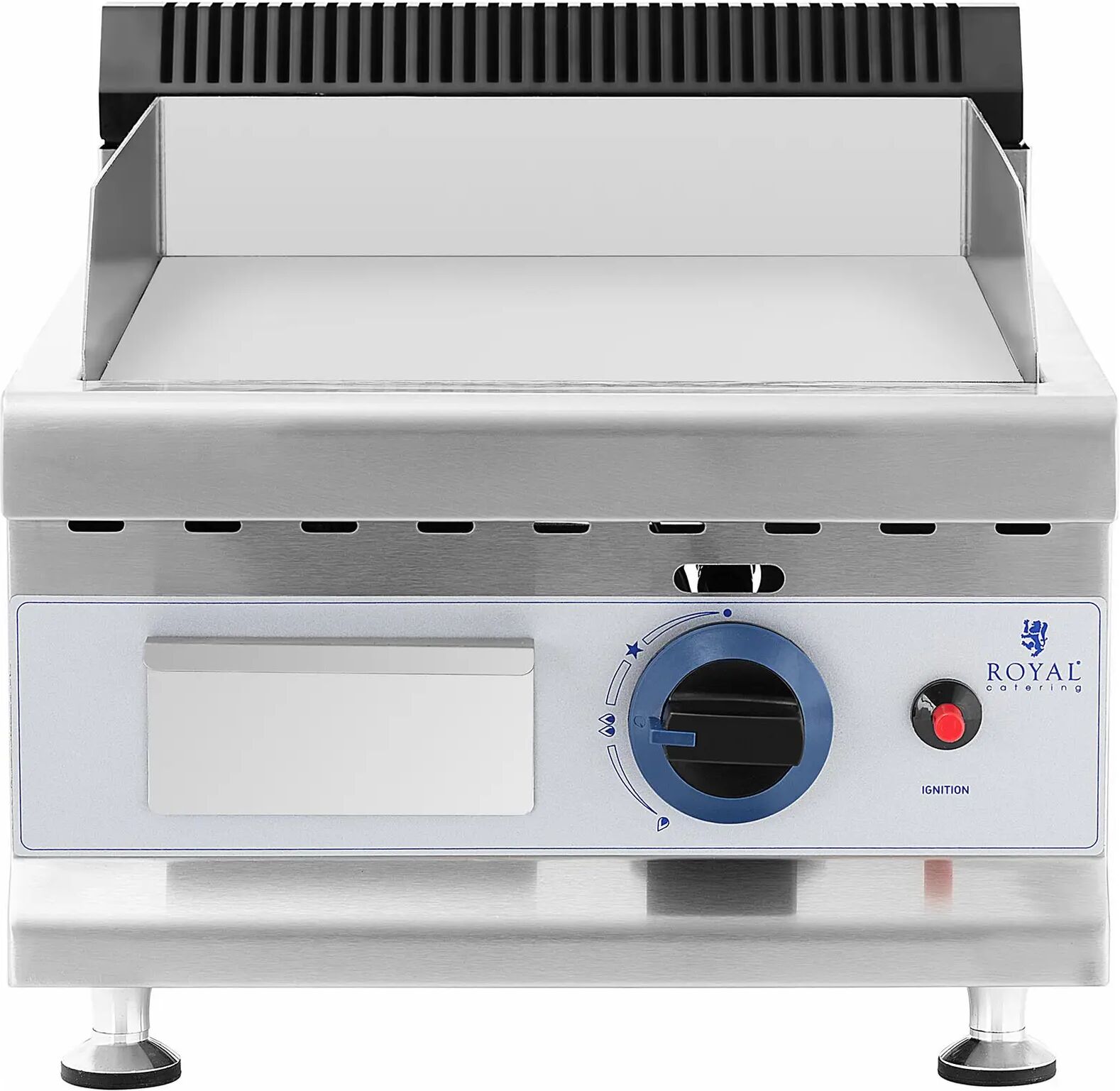Royal Catering Gasgrill - 35 x 40 cm - glatt - 3.000 W - Propan/Butan - 0,05 bar RC-GG35050