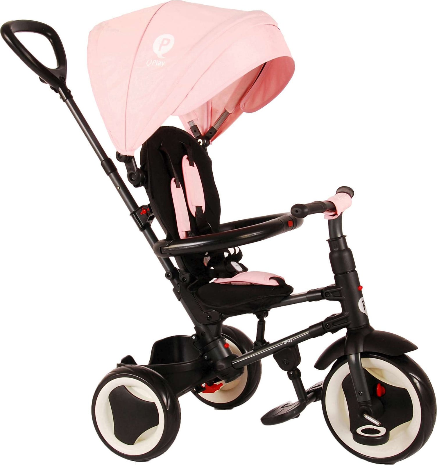 Volare Rito Deluxe driewieler voor kinderen, roze